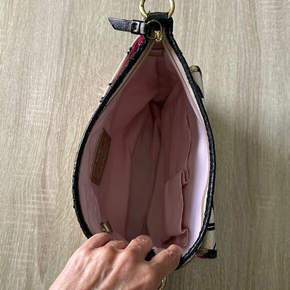 PREOWNED … COACH Makeup Bag / Crossbody Bag - Picture 6 of 7